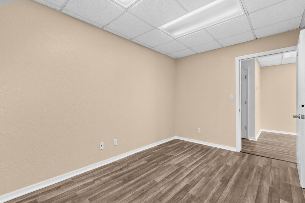 Photo of a commercial space for rent in Merritt Island, Florida at 2460 North Courtenay Parkway in 103 in Merritt Island, Florida. Call Perrone Properties at 321-454-3393 for more information unit 103 at Perrone Plaza.