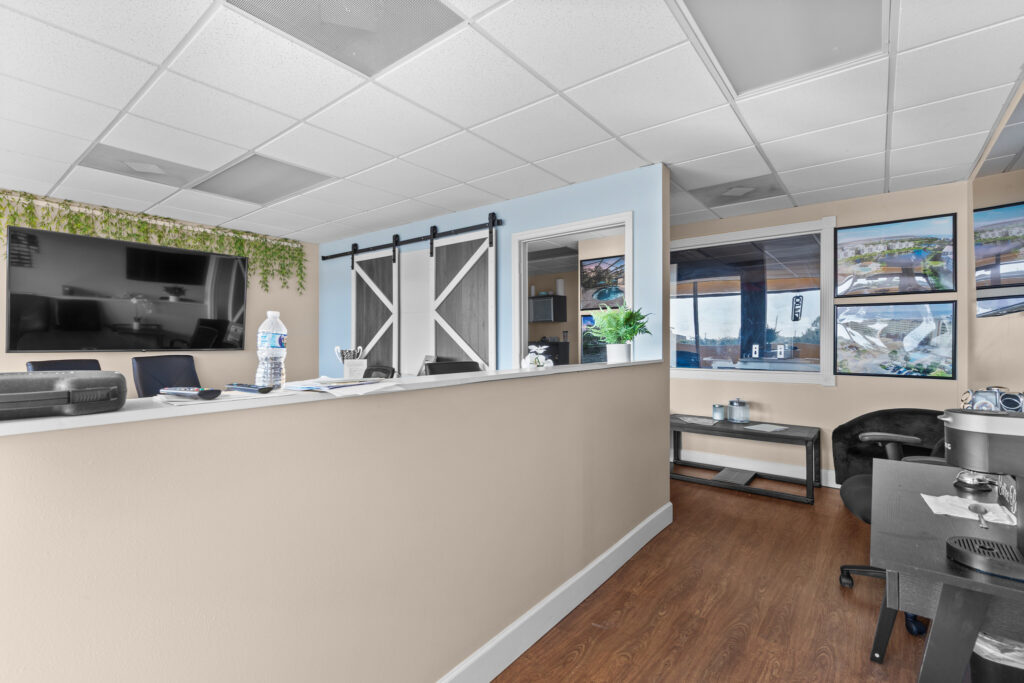 A photo inside unit 207 a 600 square foot space for least at Perrone Twin Rivers located at 76 East Merritt Island Causeway in Merritt Island, Florida.