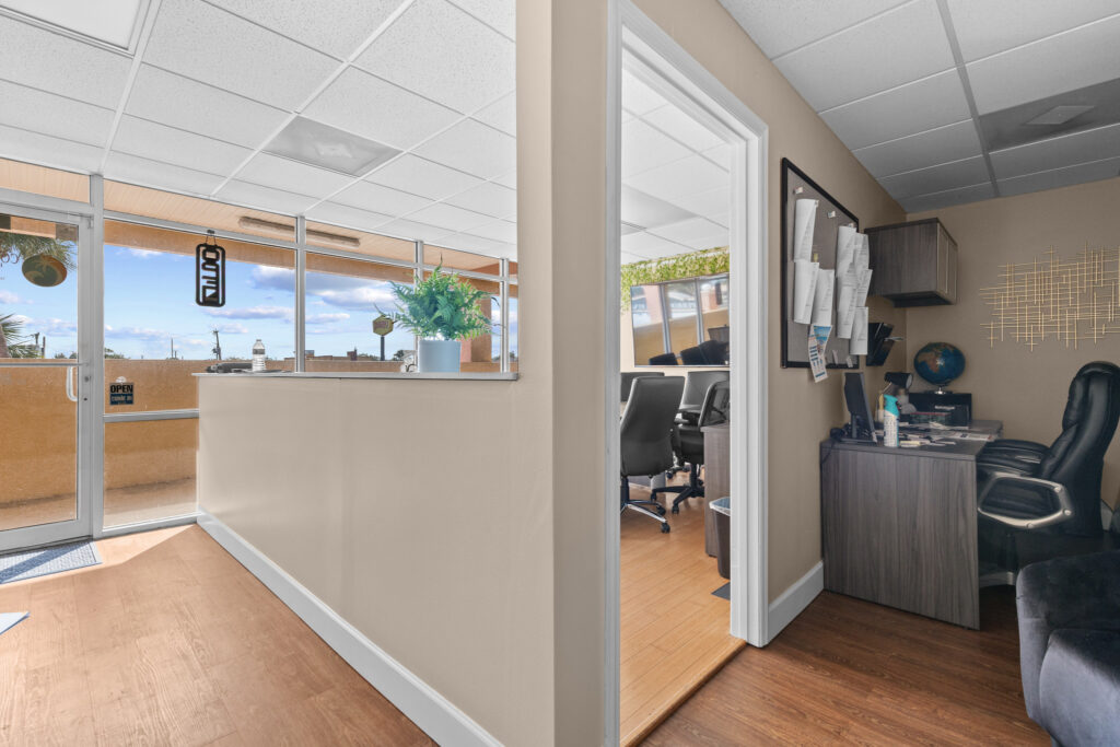 A photo inside unit 207 a 600 square foot space for least at Perrone Twin Rivers located at 76 East Merritt Island Causeway in Merritt Island, Florida.